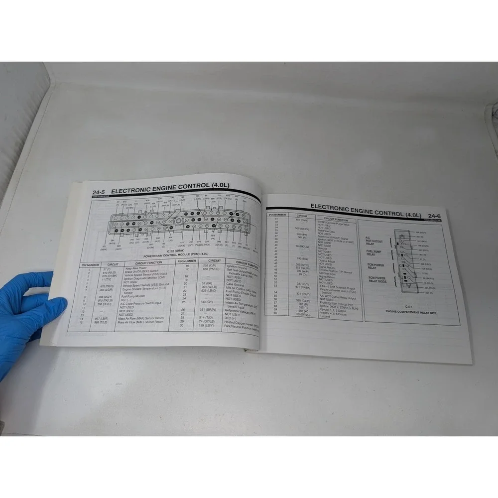 1995 Ford Aerostar OEM Electrical & Vacuum Trouble Shooting Manual‎ EVTM VTG 90s